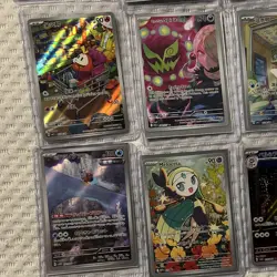 Pokemon TCG Scarlet & Violet 20-Card Lot Holo Full Art Mixed Language Pikachu - Image 5