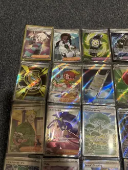 Full Art Trainers Items Pokemon Cards x 9 Bundle Lot - Tulip, Emma Secret Rares - Image 2