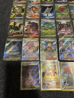 Full Art Trainers Items Pokemon Cards x 9 Bundle Lot - Tulip, Emma Secret Rares - Image 5