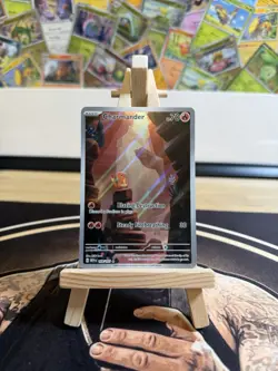 Pokemon Charmander TCG Scarlet Violet 151 Card 168/165 Nm Condition - Image 1
