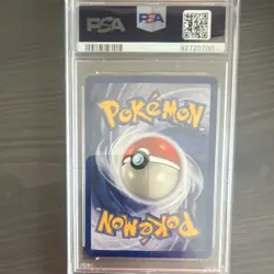 POKEMON TCG WOTC BASE SET #001/102 ALAKAZAM HOLO RARE ENG 1999 80 HP PSA 7 - Image 3