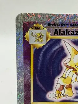 Alakazam Pokemon TCG Legendary Collection Reverse Holo Rare 01/110 LP Light Play - Image 2