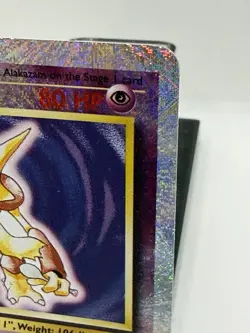 Alakazam Pokemon TCG Legendary Collection Reverse Holo Rare 01/110 LP Light Play - Image 3