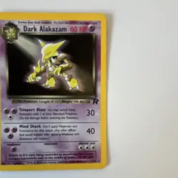 Pokemon TCG Dark Alakazam Team Rocket 1/82 Holo Rare Stage 2 60 HP 2000 English - Image 3