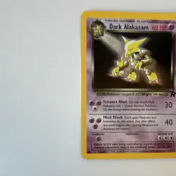 Pokemon TCG Dark Alakazam Team Rocket 1/82 Holo Rare Stage 2 60 HP 2000 English - Image 4