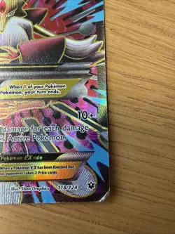 Pokemon M Alakazam EX Full Art Holo Ultra Rare XY Fates Collide 118/124 TCG Card - Image 4