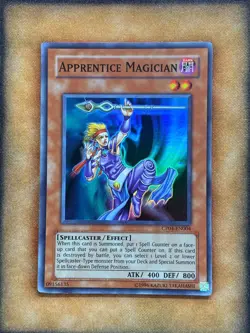 Yugioh Apprentice Magician CP04-EN004 Super Rare LP - Image 1