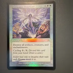 Mtg AKROMA'S VENGEANCE - FOIL - Onslaught Vintage Magic LP condition - see pics - Image 1