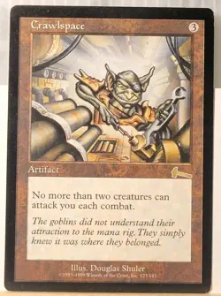 Mtg CRAWLSPACE LP Urza's Legacy 123/143 -Argo- - Image 1