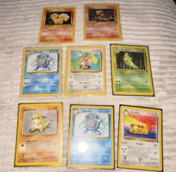Pokemon TCG vintage 7-card lot - Base Set/Jungle - Image 1