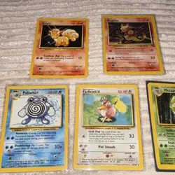 Pokemon TCG vintage 7-card lot - Base Set/Jungle - Image 2