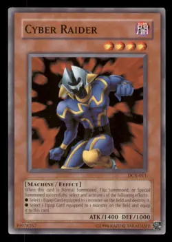 Yugioh Cyber Raider #DCR-011 Dark Crisis LP - Image 1