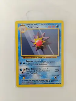Starmie 64/102 1999 Base Set WOTC Vintage Pokemon Card LP - Image 1
