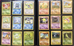 Pokemon Base Set Complete Common & Uncommon WOTC 1999 Pokemon Card Lot LP-HP - Image 2