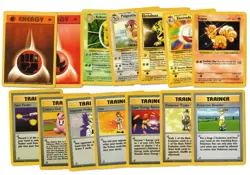 1999 Pokemon Base Set Card Lot 14 Cards WOTC LP Some Shadowless 1st Edition - Image 1