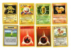 1999 Pokemon Base Set Card Lot 14 Cards WOTC LP Some Shadowless 1st Edition - Image 2