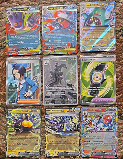 Pokemon ASCENDED HEROES 9-Card Lot EX/ILLUSTRATION AND ULTRA RARE CARDS 🔥NM - Image 1