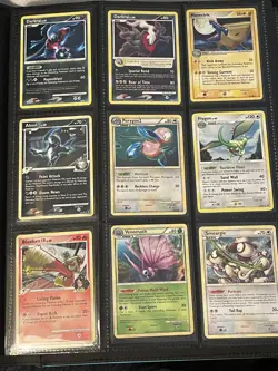 Vintage Pokemon Card Lot 171 Cards (Includes ex, LV.X, Prime, Holo) with Binder - Image 3