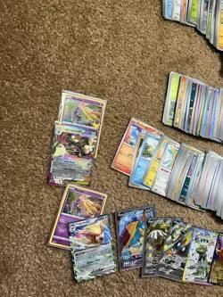 Pokemon Card Lot 200+ Cards EX V VMAX Reverse Holos Pikachu Promo Mega Latias EX - Image 2