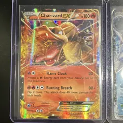 Pokemon TCG Generations Charizard EX 11/83 & Blastoise EX 17/83 Holo 2-Card Lot - Image 2