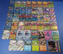 56 X Pokemon TCG Chaos Rising Rare EX Card Bundle Job Lot - Image 1