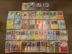 Pokemon TCG 45 Card Holo Reverse Holo EX GX Lot Snorlax Absol Sharpedo Vintage - Image 1