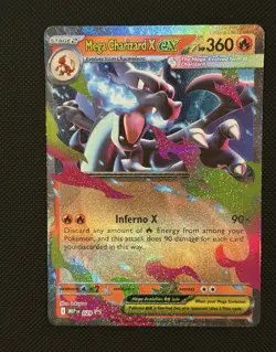 Pokemon Mega Charizard X & Y ex 3 Card Lot 022/217 029 030 Holo Promo - Image 2