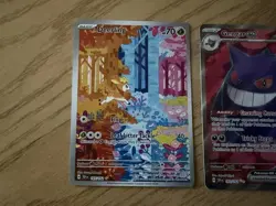 Temporal Forces Pokemon TCG 3-Card Lot Gengar ex Iron Leaves ex, Deerling - Image 4