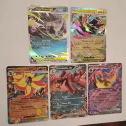 Pokemon TCG PBL/CRI 5 Card Holo EX Mega Lot Darkrai Zeraora Pyroar +2 - Image 2