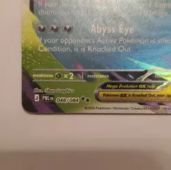 Pokemon TCG PBL/CRI 5 Card Holo EX Mega Lot Darkrai Zeraora Pyroar +2 - Image 4