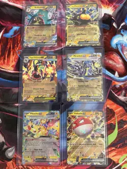 Pokemon TCG Ascended Heroes ex 6-Card Lot Pikachu Miraidon Bellibolt - Image 1