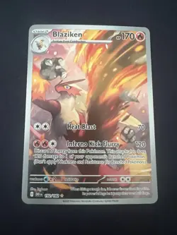Pokemon TCG English Foil ex 4-Card Lot Blaziken Hitmontop Pidgey Morpeko - Image 2
