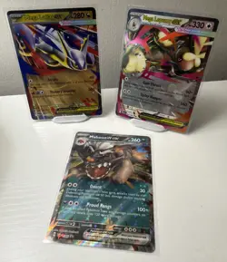 Pokemon TCG 3-Card EX Lot Mega Lopunny 84, Mega Latias 100, Mabosstiff Promo 86 - Image 1