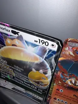 Pokemon TCG 3-Card Promo Holo Lot Snorlax GX, Charizard EX, M Salamence EX - Image 2