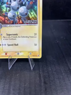 Pokemon TCG Magneton EX Delta Species 48/113 Reverse Holo 80 HP English 2005 - Image 4