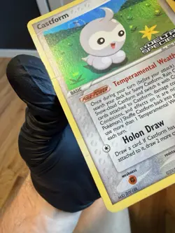2005 Pokemon EX Delta Species Castform Reverse Holo #34/113 - HP - Image 4