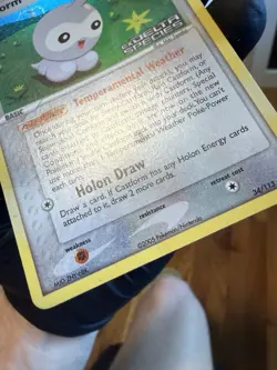 2005 Pokemon EX Delta Species Castform Reverse Holo #34/113 - HP - Image 5