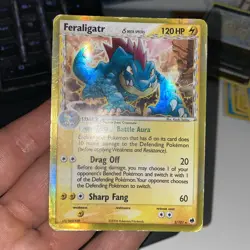 Ex Dragon Frontiers Feraligatr Rare HOLO Pokemon Card - Delta Species - 2/101 - Image 1