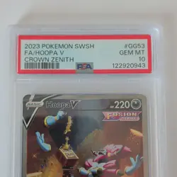 Pokemon TCG Hoopa V *PSA 10* Crown Zenith Galarian Gallery GG53/GG70 - Image 3
