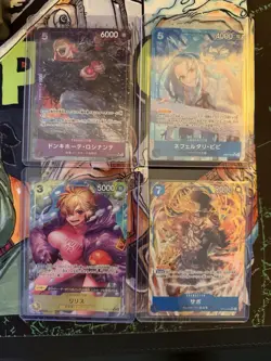 One Piece CG Alt Art Bundle (OP10-072, EB03-024, OP15-056, OP07-111) Japanese JP - Image 1