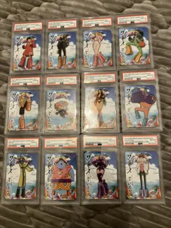 ONE PIECE x Ginza Nishikawa Complete Set 12pc Promo Card PSA 10/9/8 JP Exclusive - Image 1
