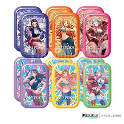 2X One Piece Card Game Vol.2 Mini Tin [Set of 6] Japanese Asian Limited SEALED - Image 3