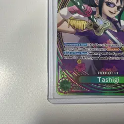 Bandai One Piece Card Game Tashigi EB03-018 SR SP Foil Character EN 6000 - Image 2