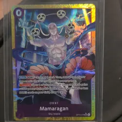 Bandai One Piece Card Game Mamaragan OP15-078 Sky Island Rare Foil Alt Art Eng - Image 1