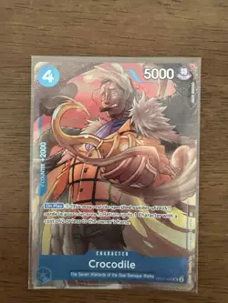 One Piece TCG Card Game Crocodile OP07-040 ALT - Image 1