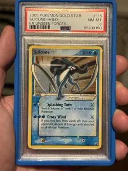 PSA Graded Pokemon Gold Star ⭐ Holo 3-Card Lot Alakazam Raikou Suicune - Image 2