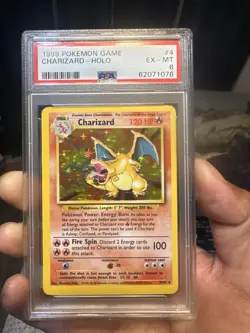 POKEMON BASE SET - PSA 6 Graded Pokemon 1999 Game Holo Card Lot - 16 Cards - Image 1