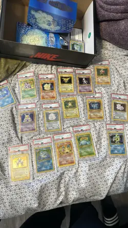 POKEMON BASE SET - PSA 6 Graded Pokemon 1999 Game Holo Card Lot - 16 Cards - Image 3