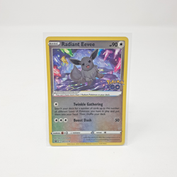 Radiant Eevee SWSH230 Black Star Promo Holo Rare Pokemon Go TCG Card ENG - Image 1