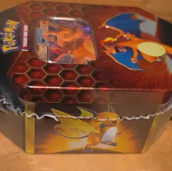 Pokemon TCG Hidden Fates Tin Charizard GX Factory SEALED - Image 3